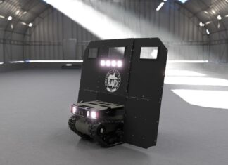 Motorisé, monté sur chenilles… Le Taurus, un nouveau bouclier de haute technologie pour le Raid