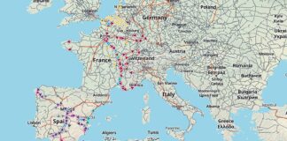 Nouvelle carte en temps réel pour suivre les trains en France, Espagne et Belgique